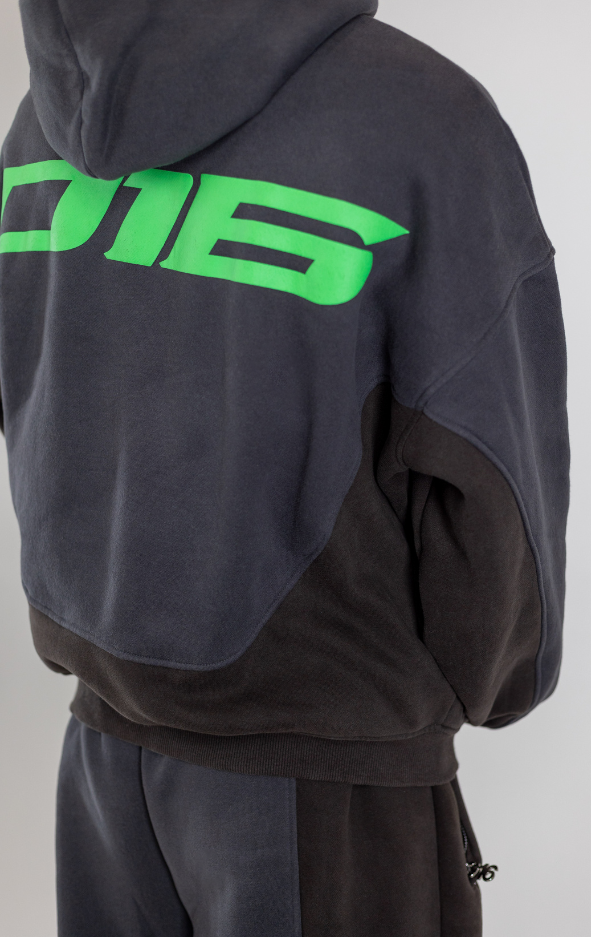 Sudadera con capucha - Verde