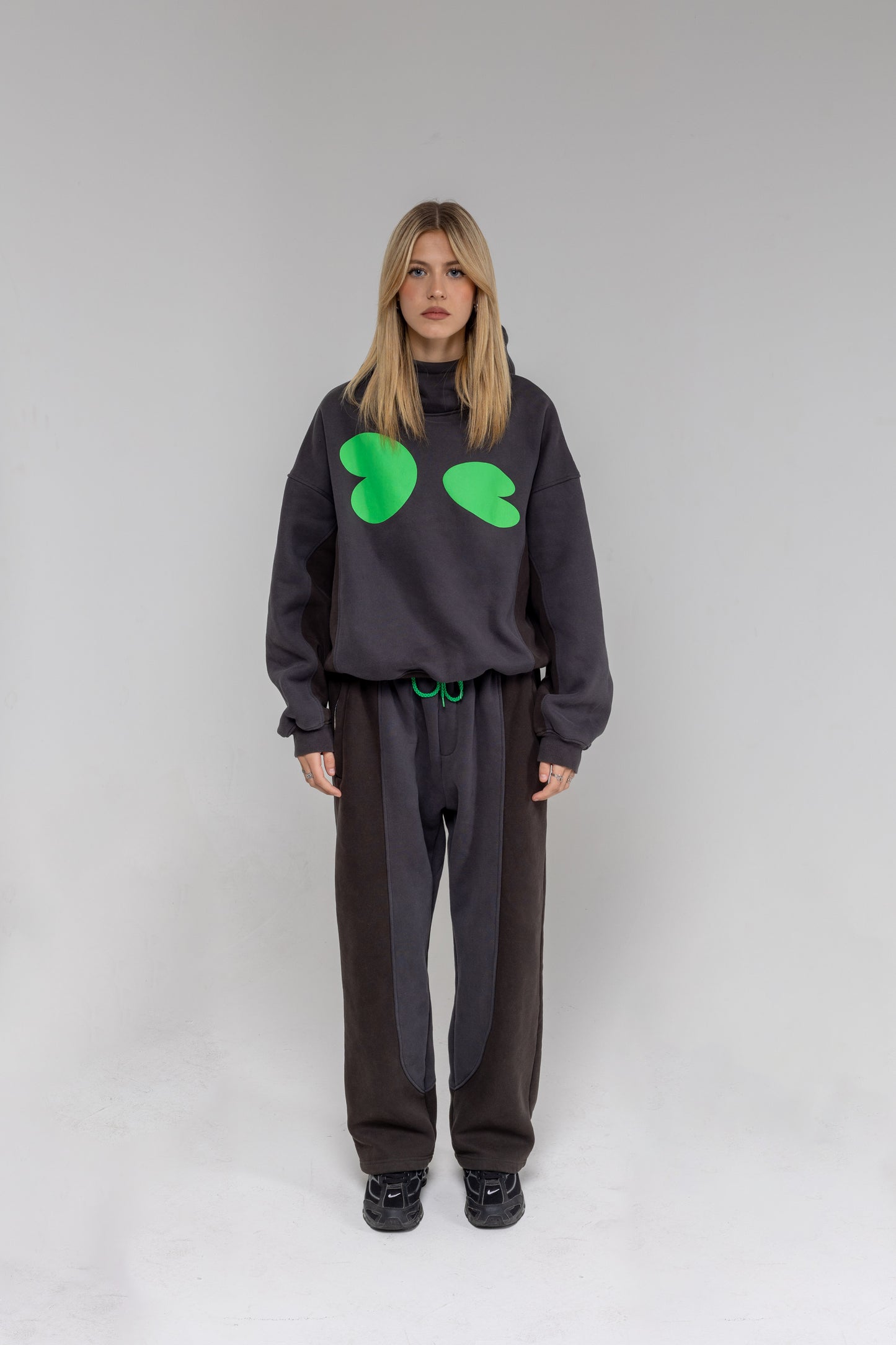 Sudadera con capucha - Verde